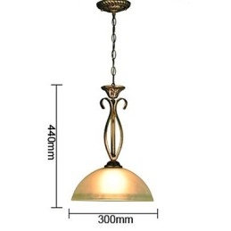 Lampada da tavolo rurale nordica è una lampada in vetro a goccia a testa singola con idee contemporanee e contrattate