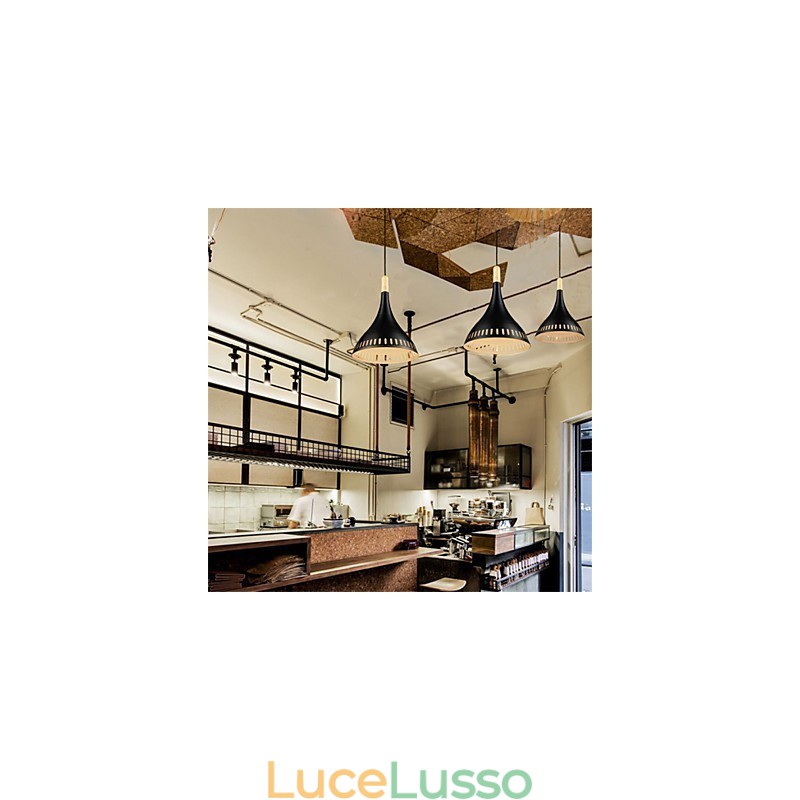 Lampada a sospensione retrò Lampada a sospensione da caffè