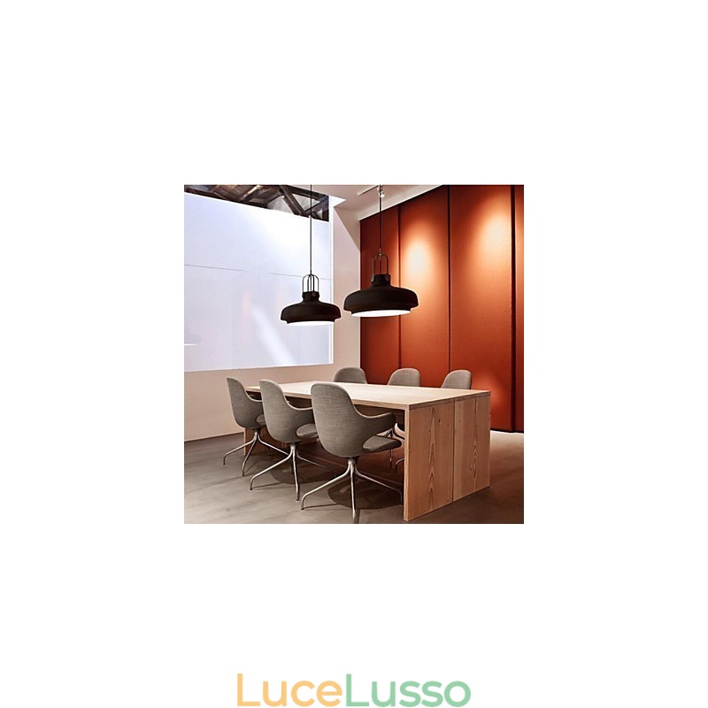 Lampada a sospensione moderna in metallo stile country contemporaneo