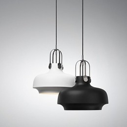Lampada a sospensione moderna in metallo stile country contemporaneo