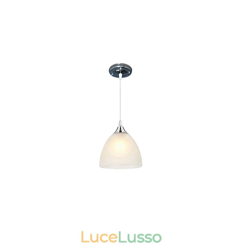 Lampada a sospensione moderna e contemporanea a forma di ciotola