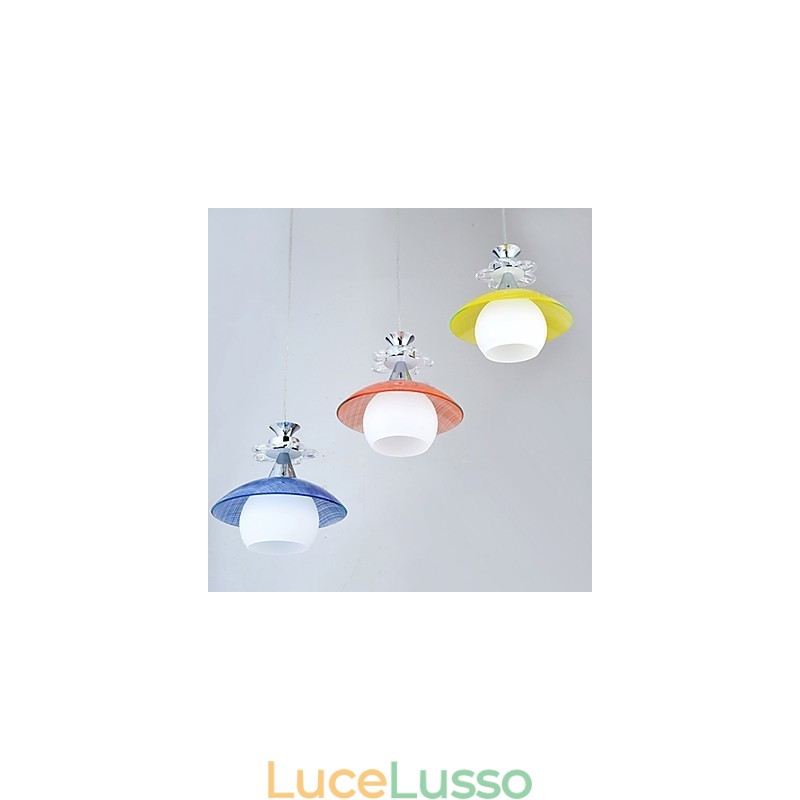 Lampade a sospensione moderne contemporanee in vetro