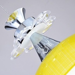 Lampade a sospensione moderne contemporanee in vetro