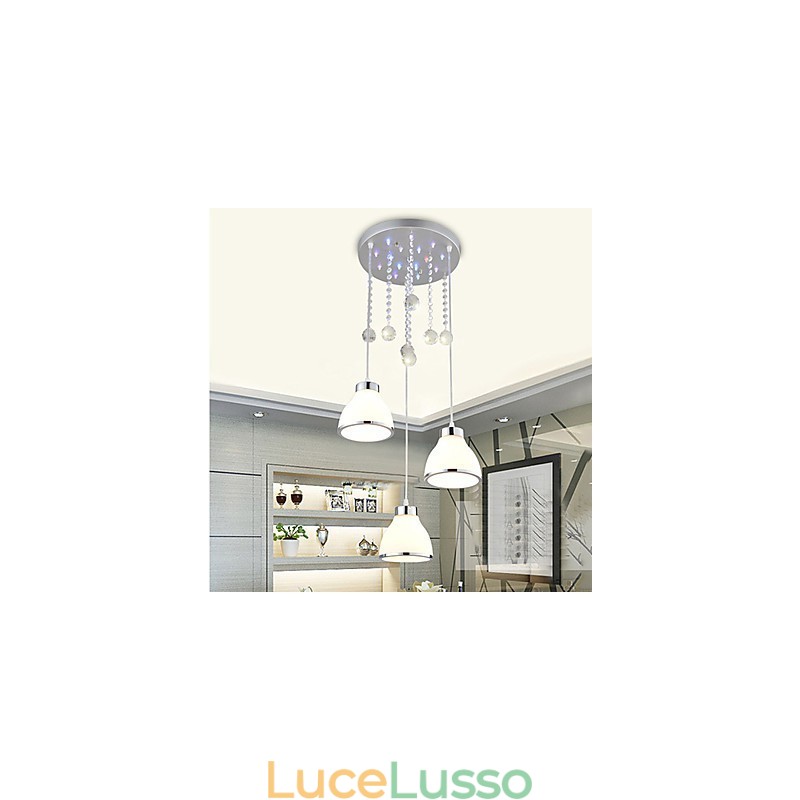Lampade a sospensione moderne contemporanee in metallo