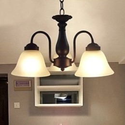 Lampada a sospensione classica tradizionale in metallo