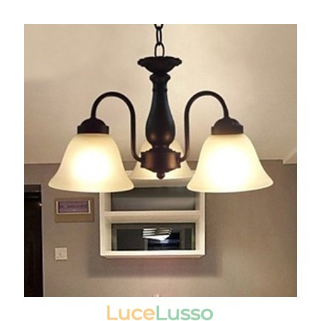Lampada a sospensione classica tradizionale in metallo Lampada a sospensione classica tradizionale in metallo