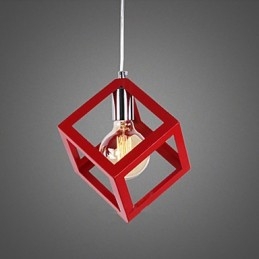 Lampadario in metallo dipinto in stile mini classico tradizionale