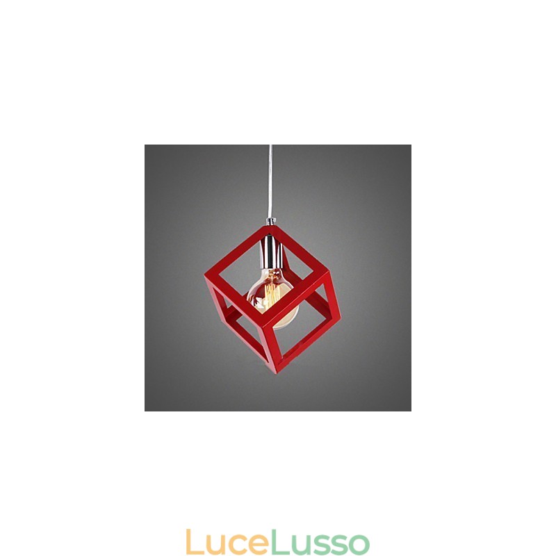 Lampadario in metallo dipinto in stile mini classico tradizionale