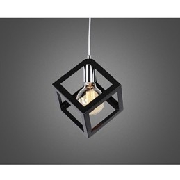 Lampadario in metallo dipinto in stile mini classico tradizionale