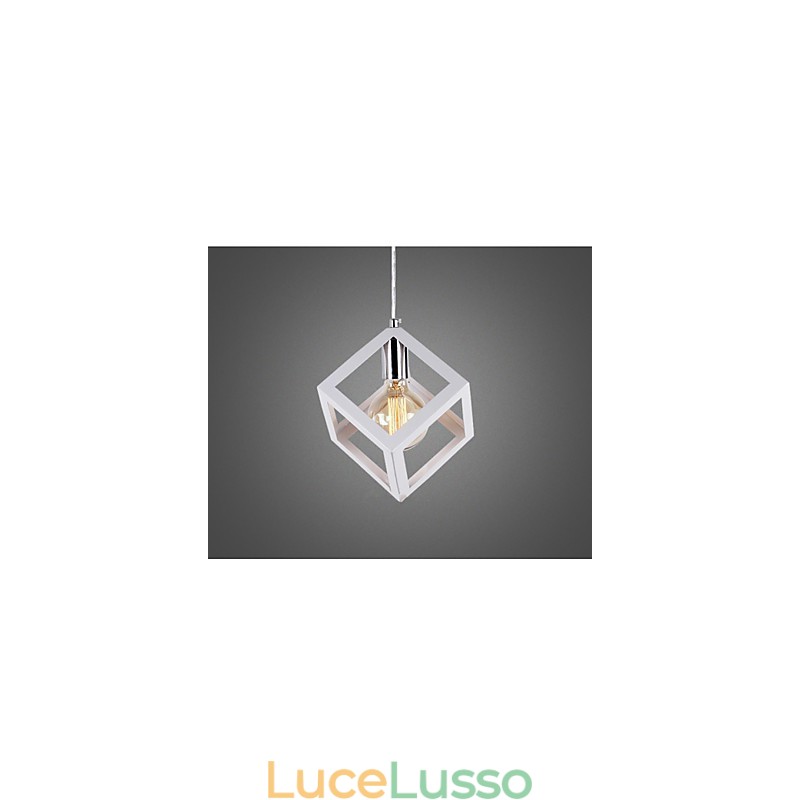 Lampadario in metallo dipinto in stile mini classico tradizionale