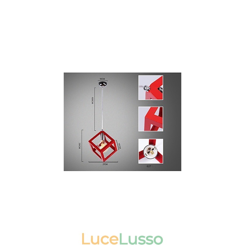 Lampadario in metallo dipinto in stile mini classico tradizionale
