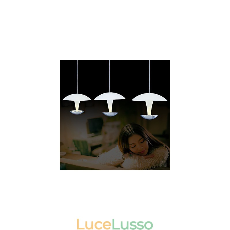 Lampada a sospensione moderna in metallo dipinto
