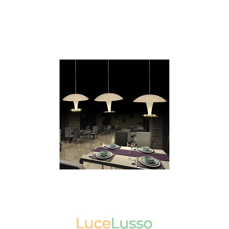 Lampada a sospensione moderna in metallo dipinto