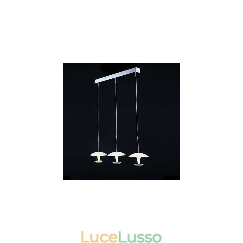 Lampada a sospensione moderna in metallo dipinto