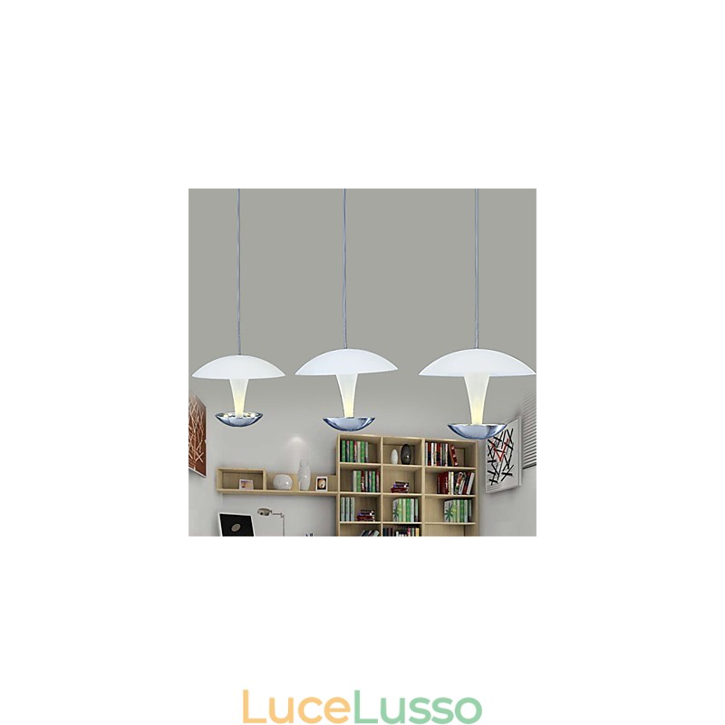 Lampada a sospensione moderna in metallo dipinto