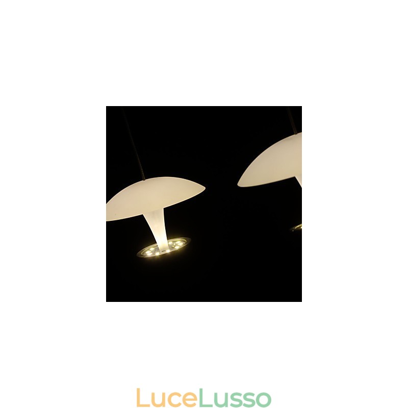 Lampada a sospensione moderna in metallo dipinto