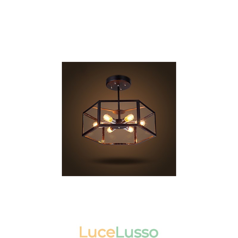 Lampadario in vetro moderno minimalista mediterraneo caffè nordico lampade lampadario