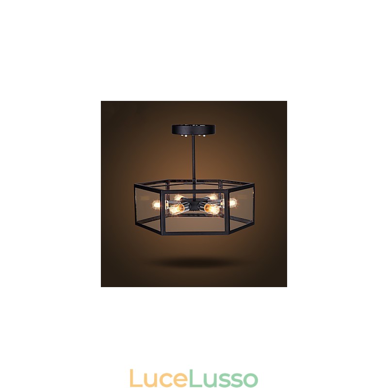 Lampadario in vetro moderno minimalista mediterraneo caffè nordico lampade lampadario