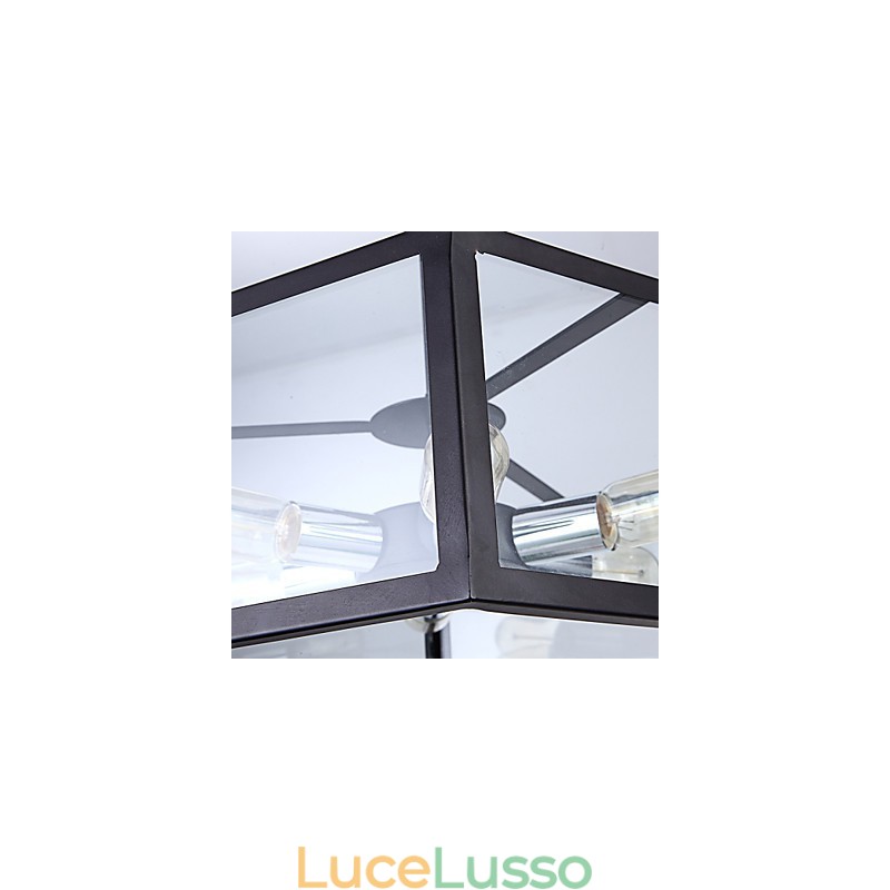Lampadario in vetro moderno minimalista mediterraneo caffè nordico lampade lampadario