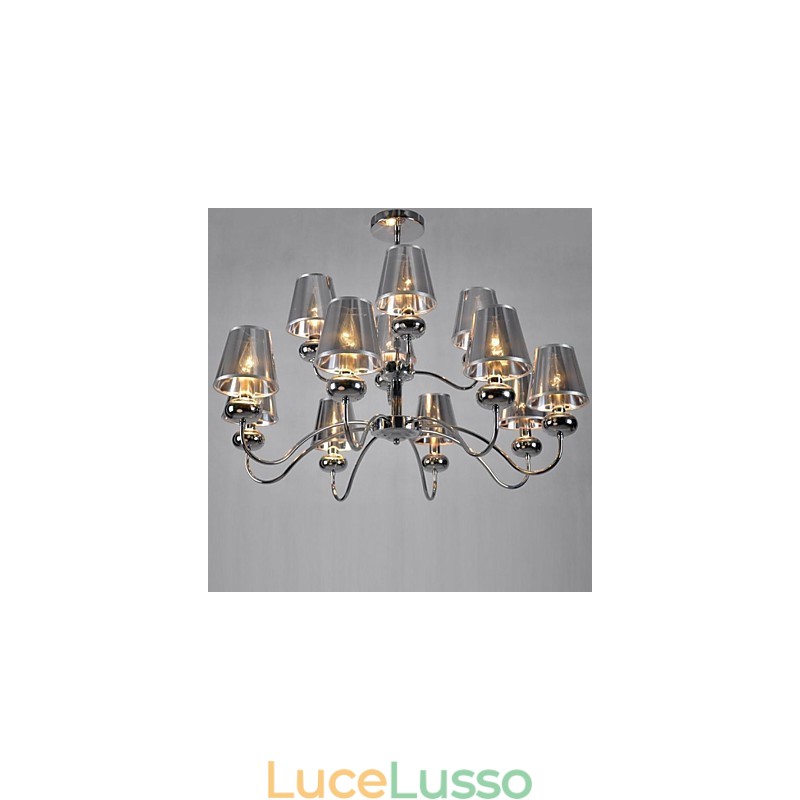 imum Moderno Contemporaneo Tradizionale Classico Mini Stile Cromato Metallo Lampadario Luce Pendente Sala da pranzo