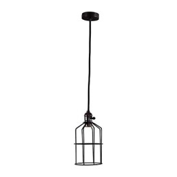 Lampada a sospensione in metallo con verniciatura in stile retrò Mini Garage