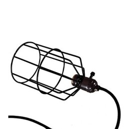 Lampada a sospensione in metallo con verniciatura in stile retrò Mini Garage