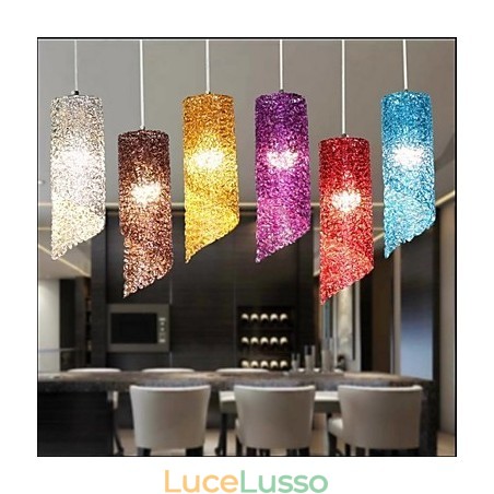 Lampada creativa a testa singola cilindrica rotonda lunga in alluminio Lampada creativa a testa singola cilindrica rotonda lunga in alluminio