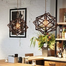 Retro Classic Metal Ceiling Lights Lampade a sospensione semplici Lampade a sospensione da bar