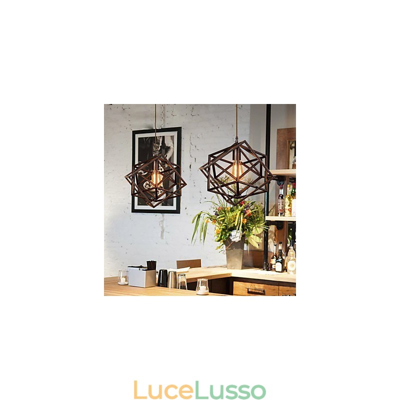 Retro Classic Metal Ceiling Lights Lampade a sospensione semplici Lampade a sospensione da bar
