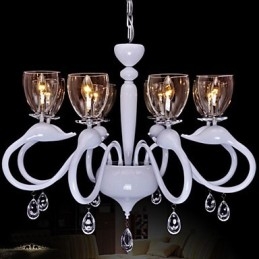 Stile europeo cristallo goccia luce individualità cigno creativo