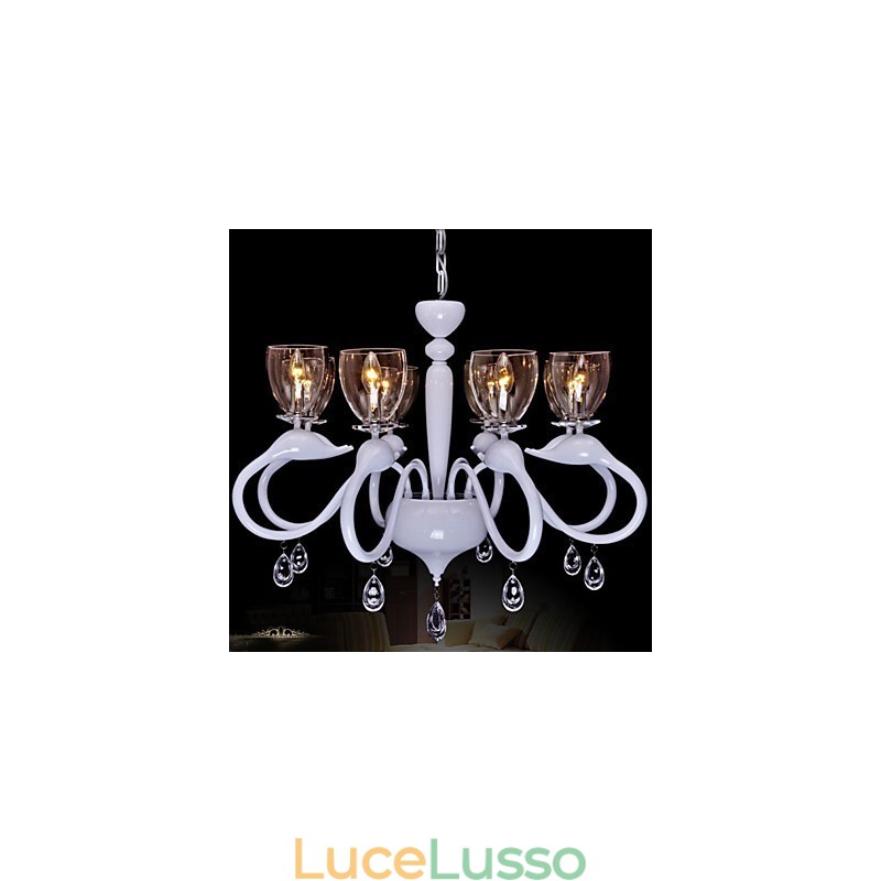 Stile europeo cristallo goccia luce individualità cigno creativo