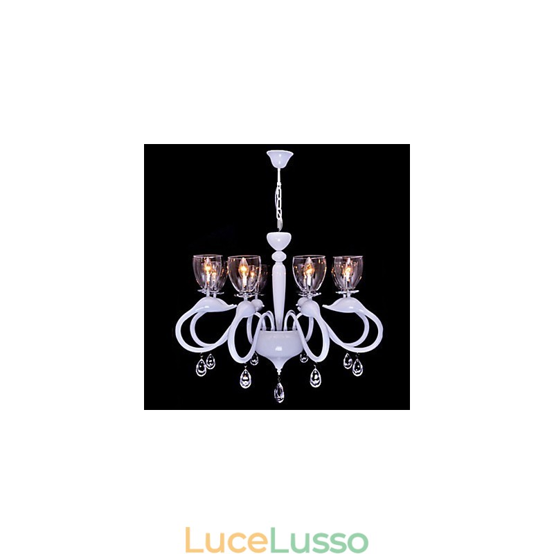 Stile europeo cristallo goccia luce individualità cigno creativo