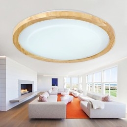 Moderno Contemporaneo Country Mini Stile Altri Legno Bambù Lampada a sospensione