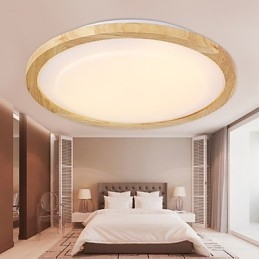 Moderno Contemporaneo Country Mini Stile Altri Legno Bambù Lampada a sospensione