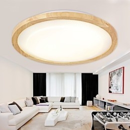 Moderno Contemporaneo Country Mini Stile Altri Legno Bambù Lampada a sospensione