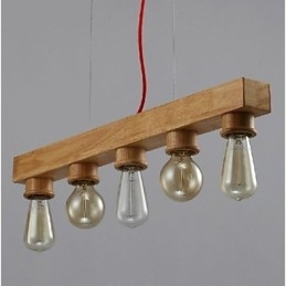 Moderno Contemporaneo Tradizionale Classico Mini Stile Dipinto Legno Bambù Lampada a Sospensione