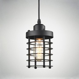 Lampada da soffitto retrò Lampadario vintage in ferro industriale Negozio Lampada a sospensione