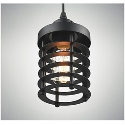 Lampada da soffitto retrò Lampadario vintage in ferro industriale Negozio Lampada a sospensione
