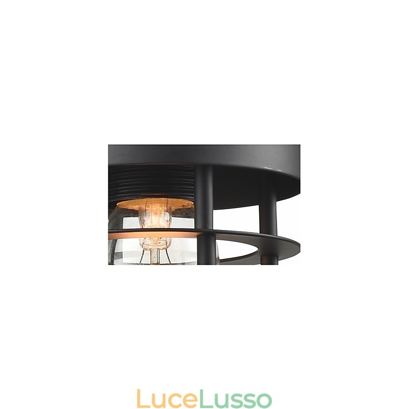 Lampada da soffitto retrò Lampadario vintage in ferro industriale Negozio Lampada a sospensione