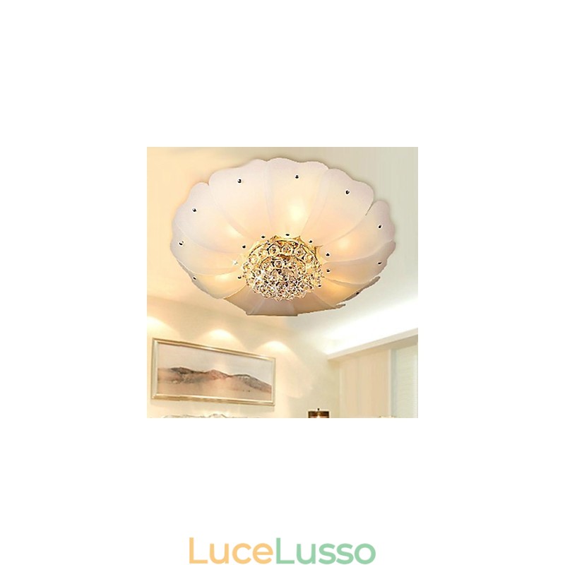 Lampadario moderno contemporaneo tradizionale classico rustico lodge vintage retrò cristallo metallo elettroplaccato luce pendente