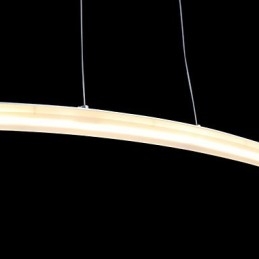Lampada a sospensione moderna contemporanea in metallo galvanizzato acrilico