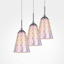 Moderne lampade da soffitto e lanterne da pranzo semplici