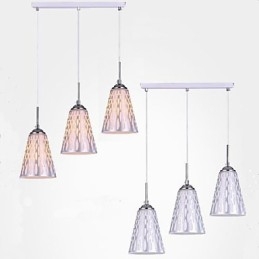 Moderne lampade da soffitto e lanterne da pranzo semplici