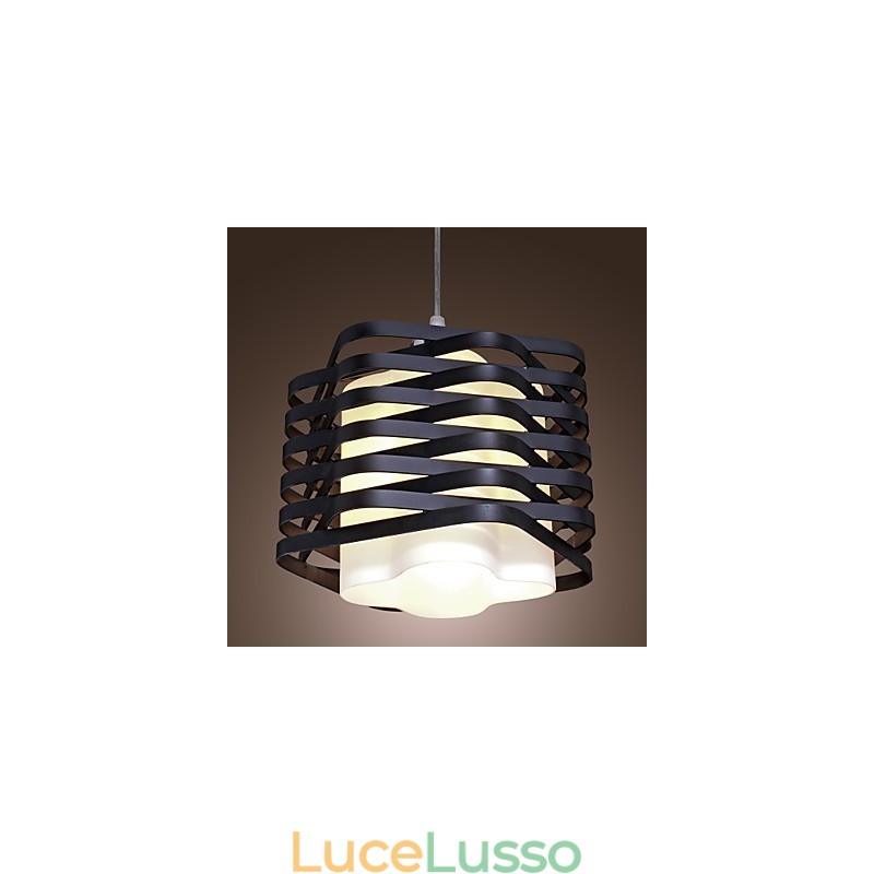 Lampada a sospensione moderna e contemporanea in stile mini dipinto