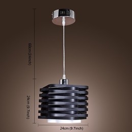 Lampada a sospensione moderna e contemporanea in stile mini dipinto