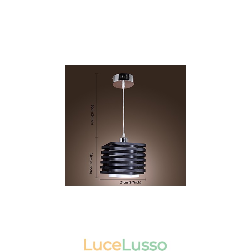 Lampada a sospensione moderna e contemporanea in stile mini dipinto