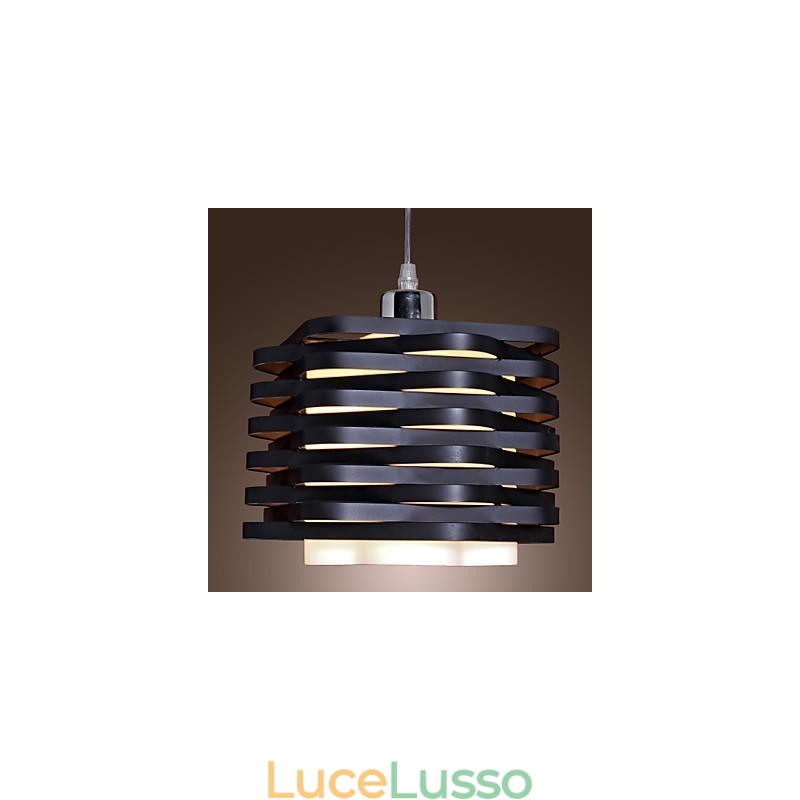 Lampada a sospensione moderna e contemporanea in stile mini dipinto