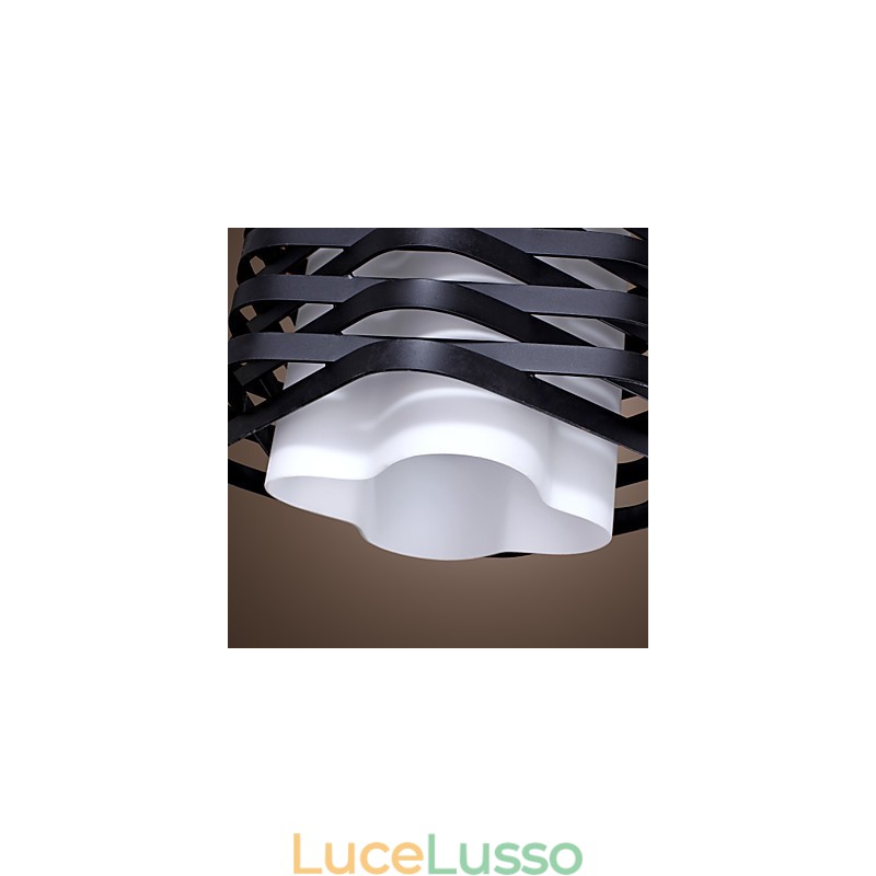 Lampada a sospensione moderna e contemporanea in stile mini dipinto