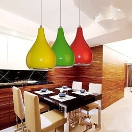 Mini lampada a sospensione a forma di zucca Droplight