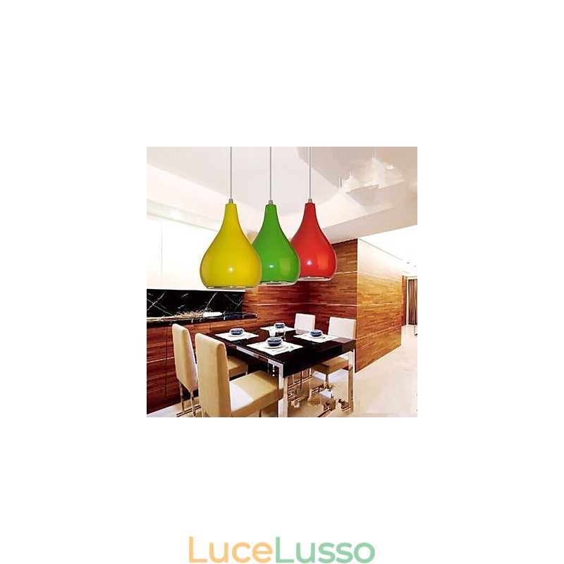 Mini lampada a sospensione a forma di zucca Droplight